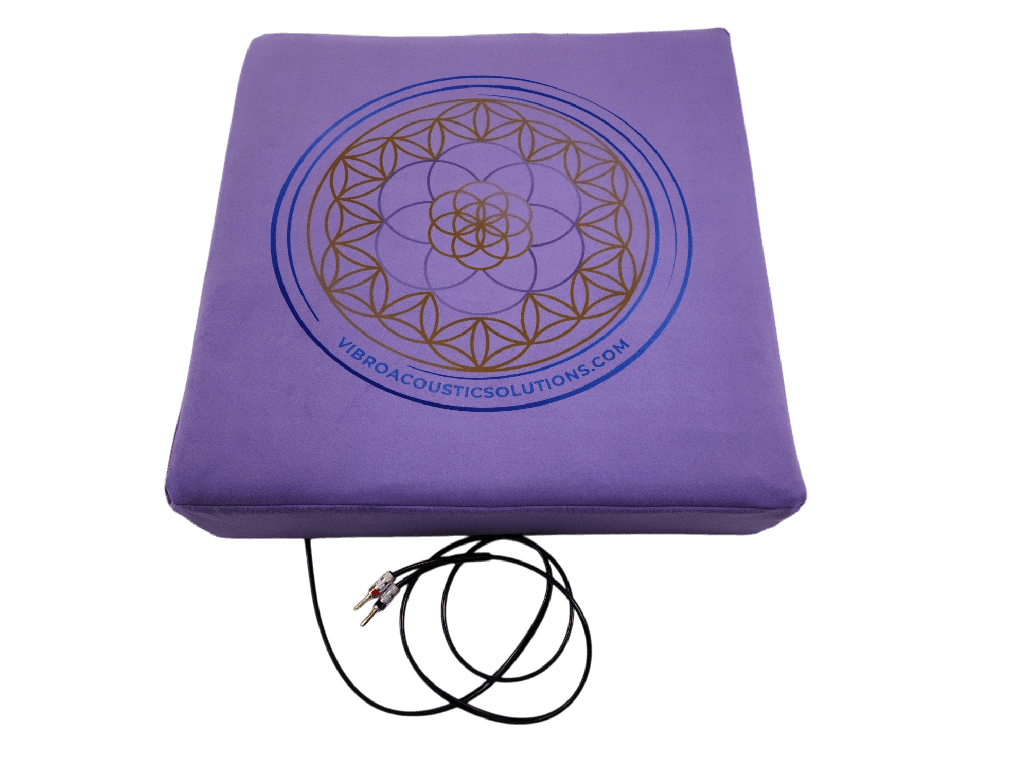 Vibroacoustic Therapy Meditation Cushion bundle with custom amplifier Vibroacoustic Solutions