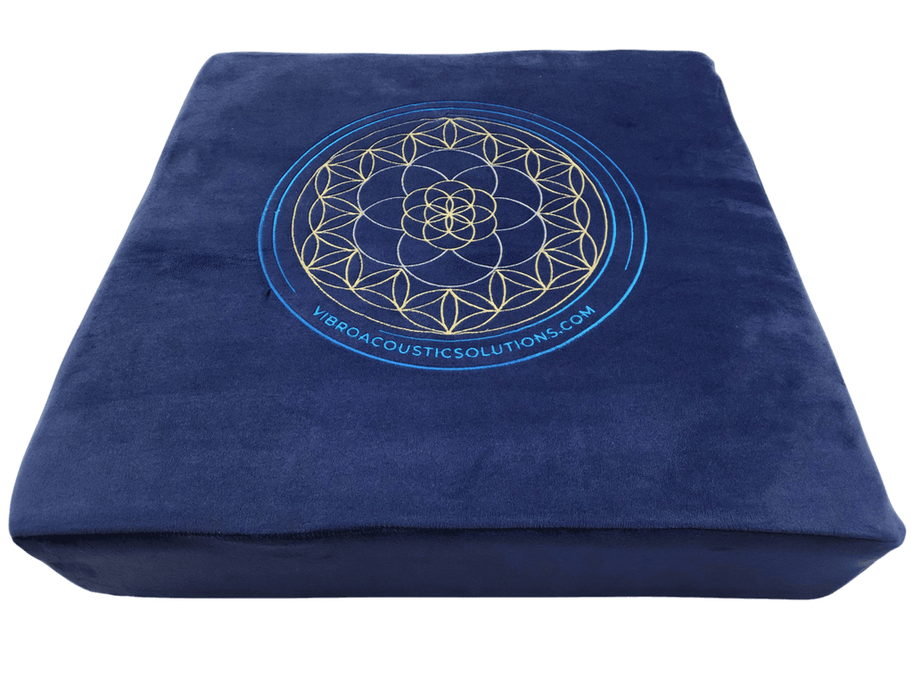Vibroacoustic Therapy Meditation Cushion bundle with custom amplifier Vibroacoustic Solutions