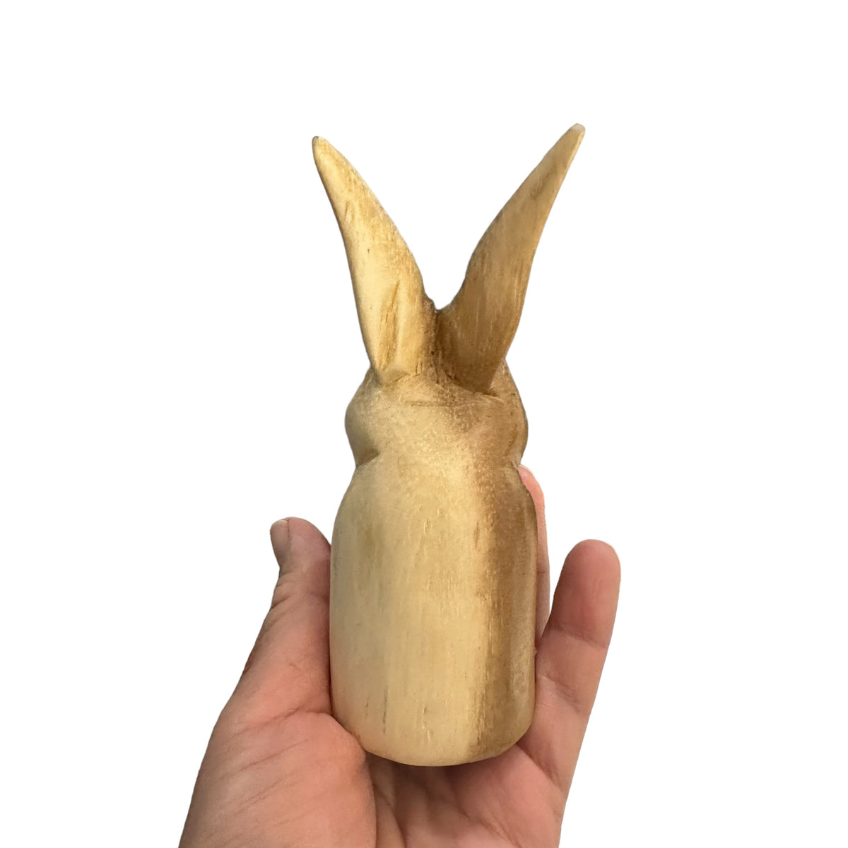 Wooden Standing Bunny Figurine Decoration Music Frog Co