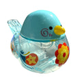Clear Water Whistle Bird - Whimsical Water-Filled Whistle (Blue) Music Frog Co