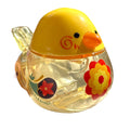 Clear Water Whistle Bird - Whimsical Water-Filled Whistle (Yellow) Music Frog Co