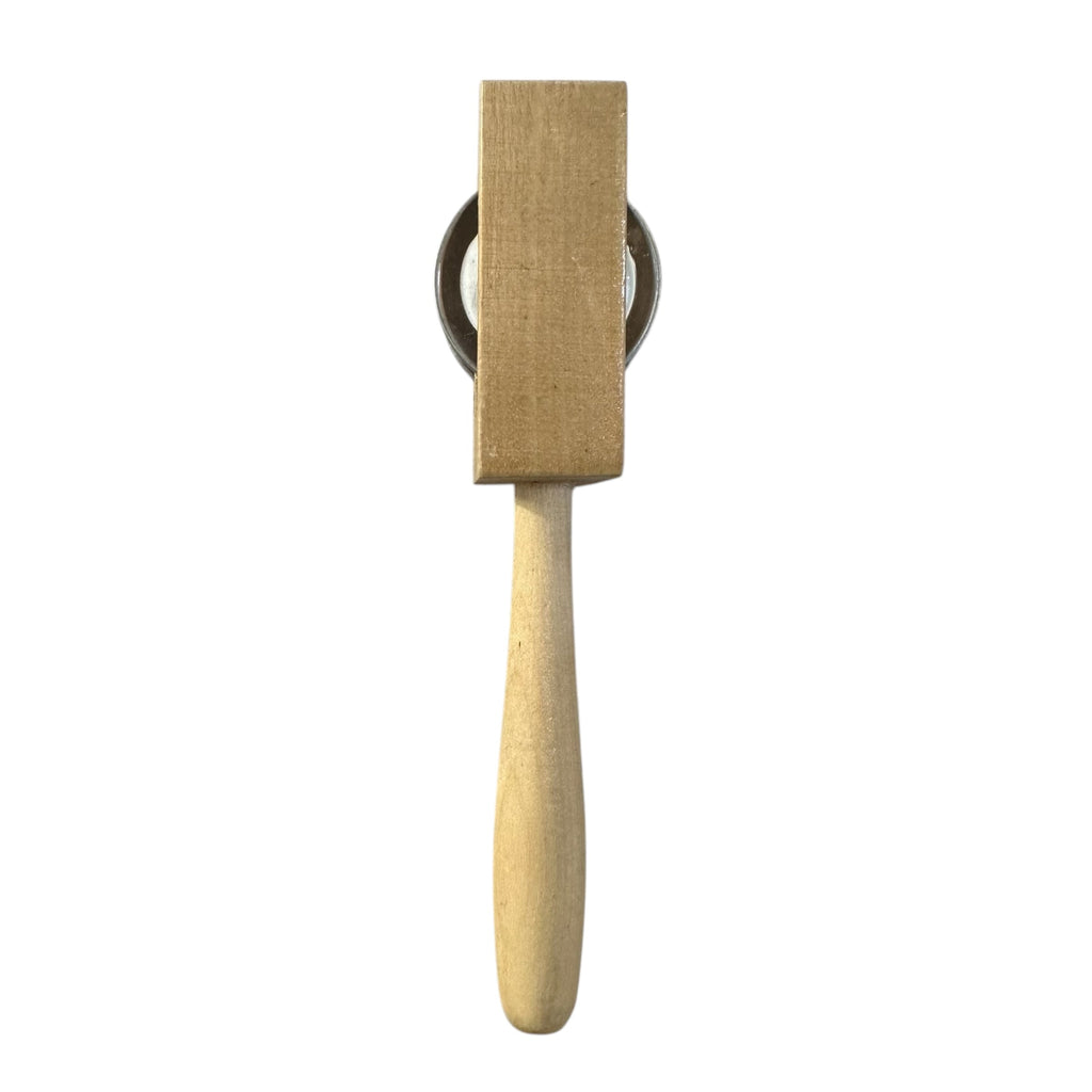 Wooden Rattle Instrument – Montessori Rhythm Toy for Music Learning Music Frog Co
