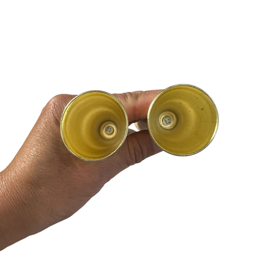 Wooden Handle Brass Bells – Set of 2 – Perfect for Music Learning & Kids’ Activities Music Frog Co