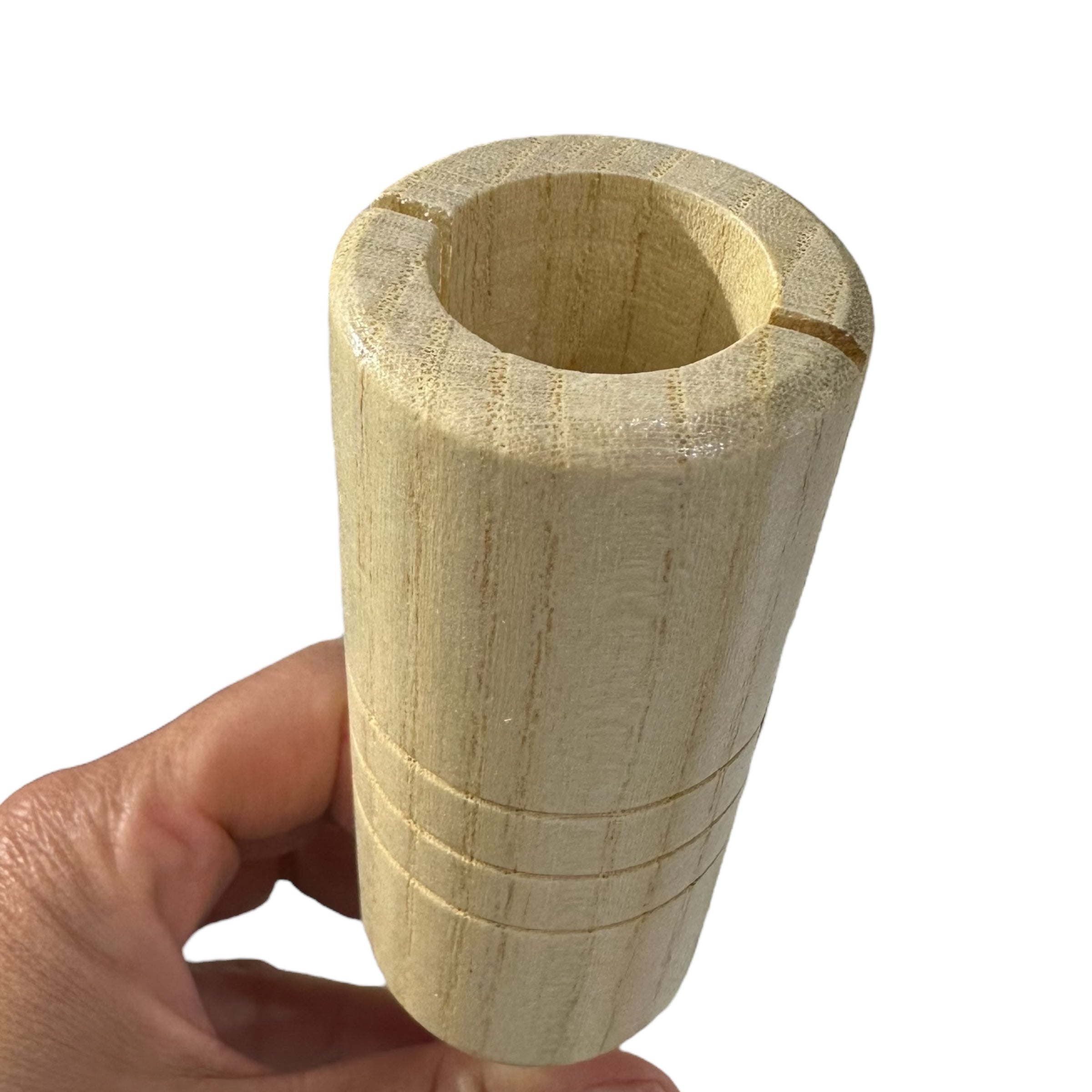 Wooden Slit Drum – Montessori Rhythm Instrument for Kids’ Music Learning Music Frog Co