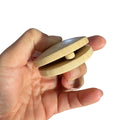 Wooden Castanet – Montessori Rhythm Instrument for Kids’ Music Learning Music Frog Co