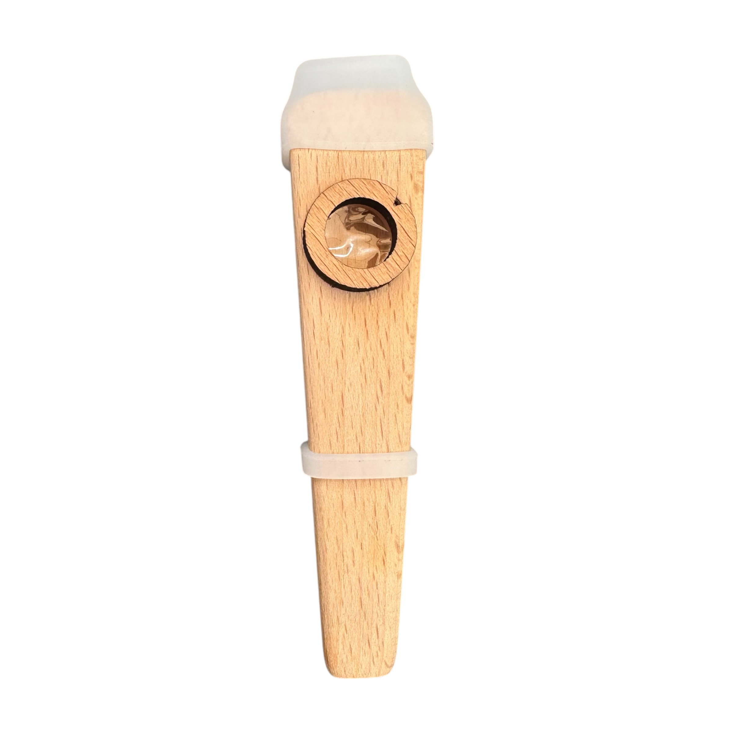 Wooden Kazoo – Handcrafted Hum Sound Toy for Kids & Adults – Natural Musical Fun Instrument Music Frog Co