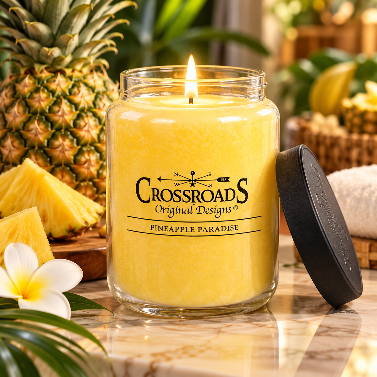 Crossroads Pineapple Paradise - 26 Oz. Candle FashionMojos.com