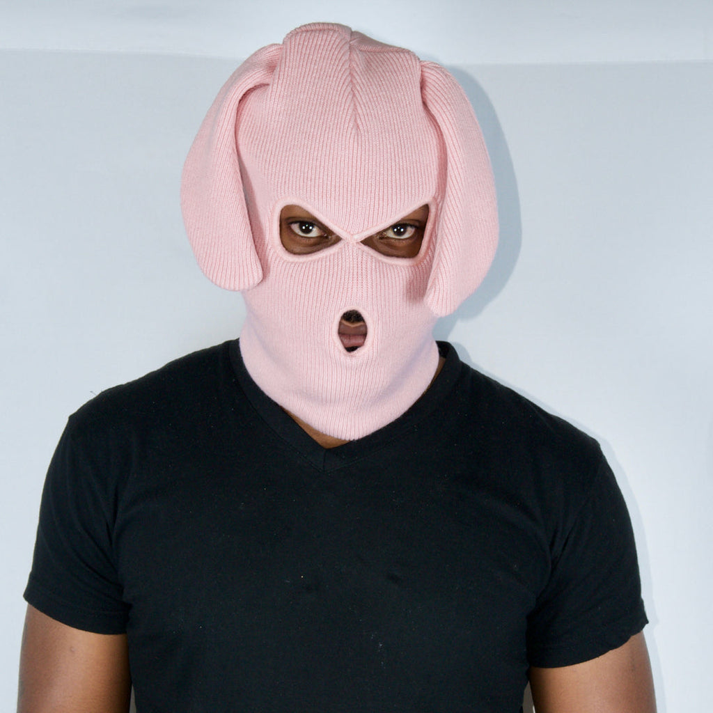 Pink Bunski 3 Hole Balaclava plushtrap