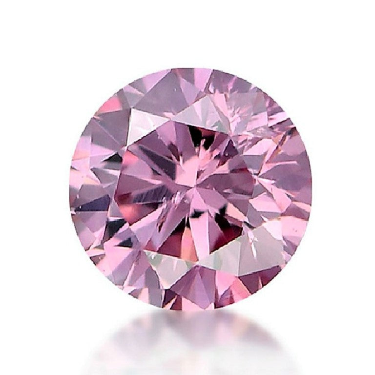 Pink Diamond Round Cut African 3mm Micro Sized rocksolidfossils