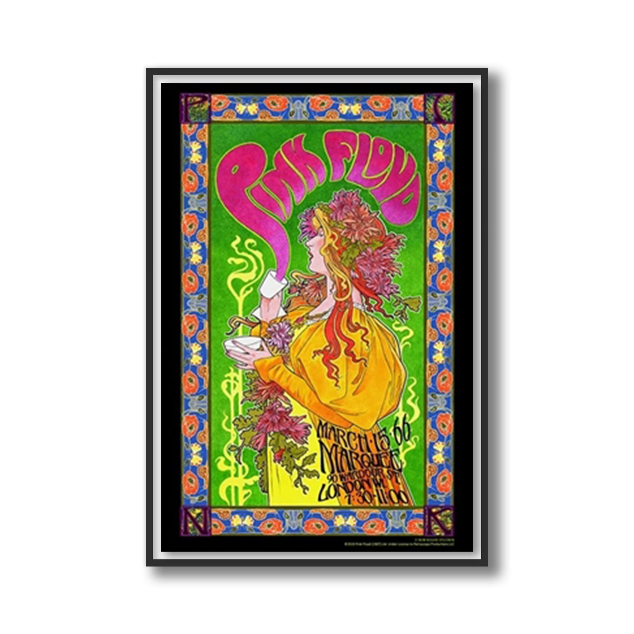 Pink Floyd Marquee Club London1966 Harvest Art Gallery