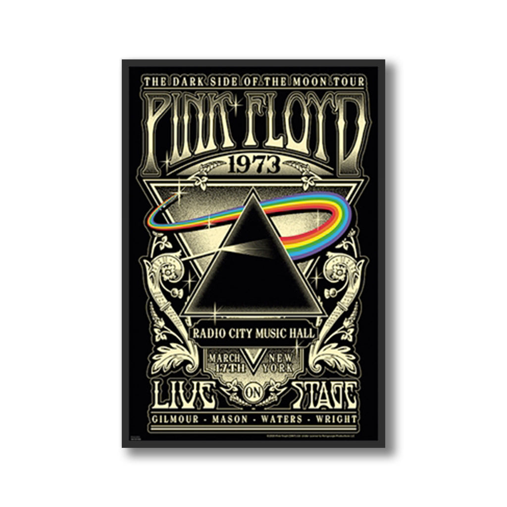Pink Floyd Radio City Music Hall 1973 Harvest Art Gallery