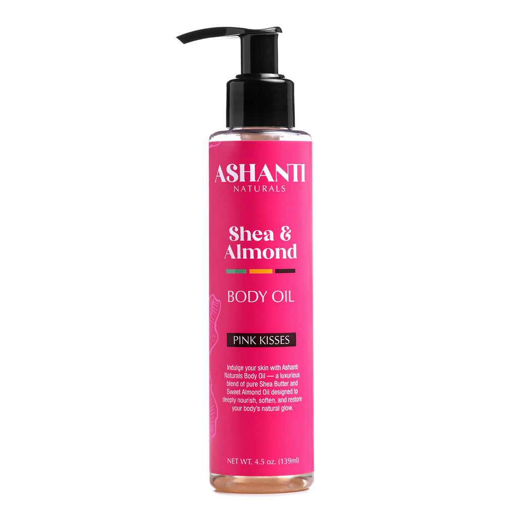 ASHANTI NATURALS Shea & Almond Body Oil - Pink Kisses AshantiNaturals