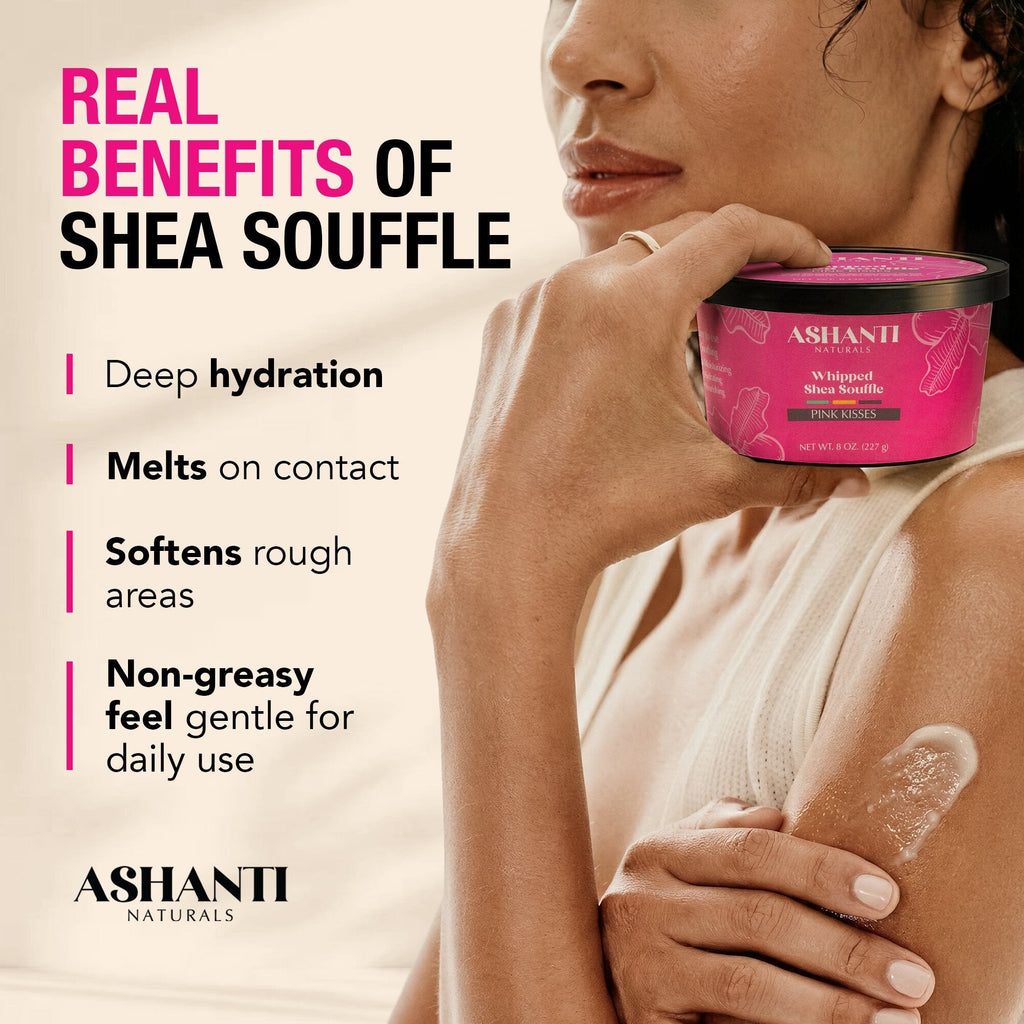 Shea Souffle - Pink Kisses AshantiNaturals