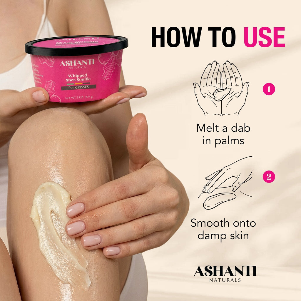 Shea Souffle - Pink Kisses AshantiNaturals