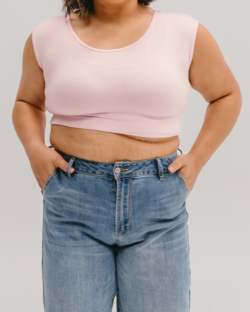 Classic Basic Cap Sleeve HALFTEE Layering Fashions