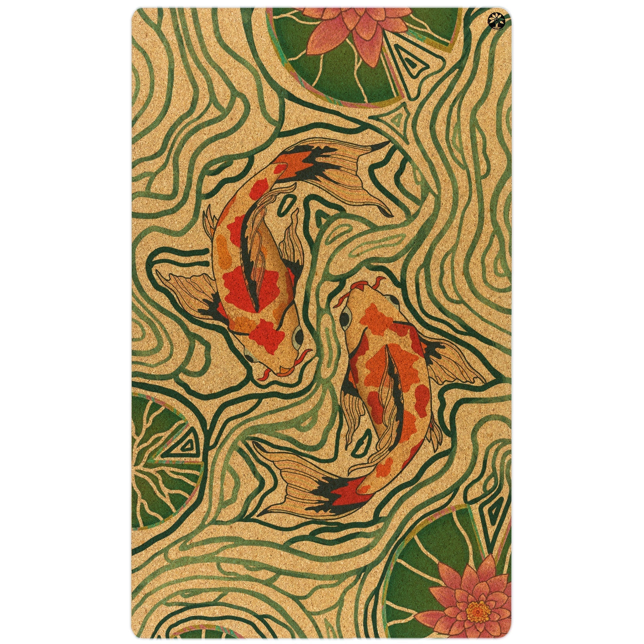 Pond of Harmony Nomad XL Cork Yoga Mat Yoloha Yoga