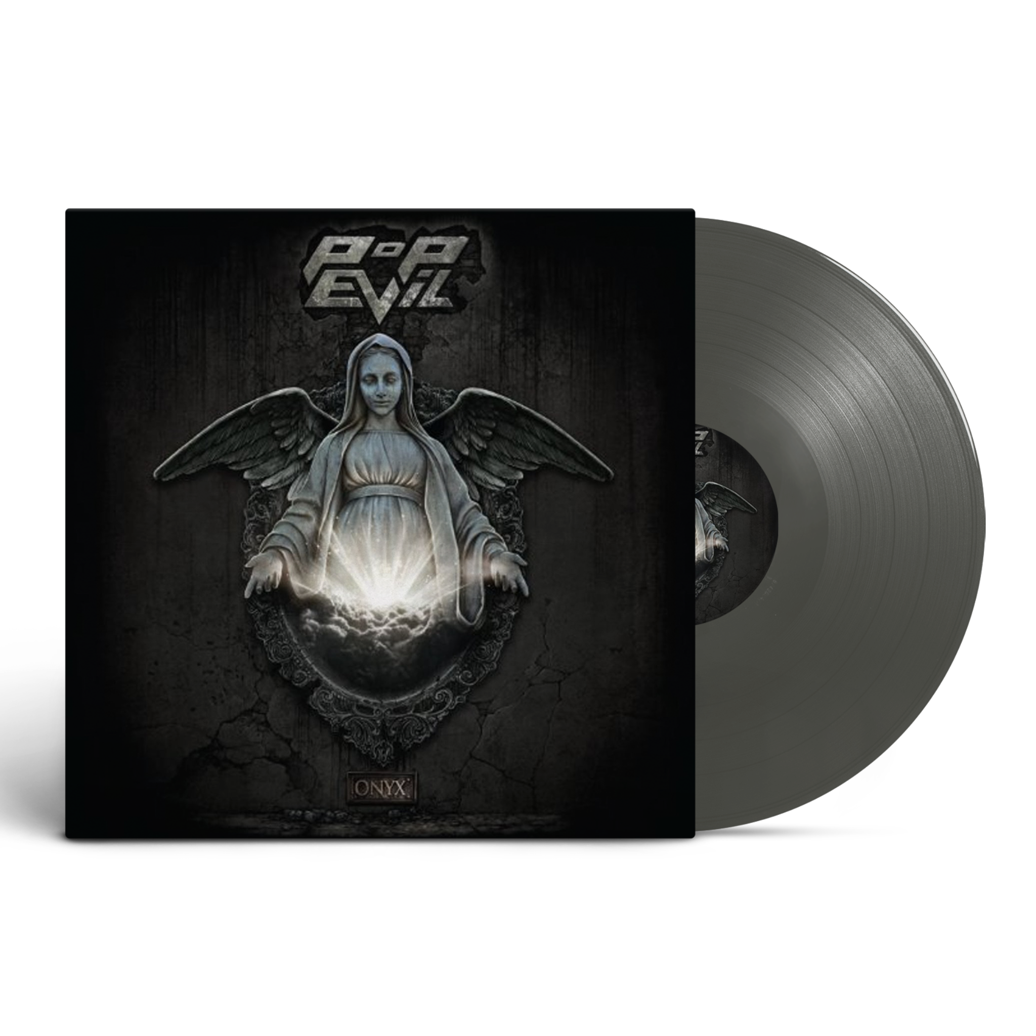 Pop Evil - Onyx Ten Year Anniversary Edition Black Ice Vinyl MNRK Heavy