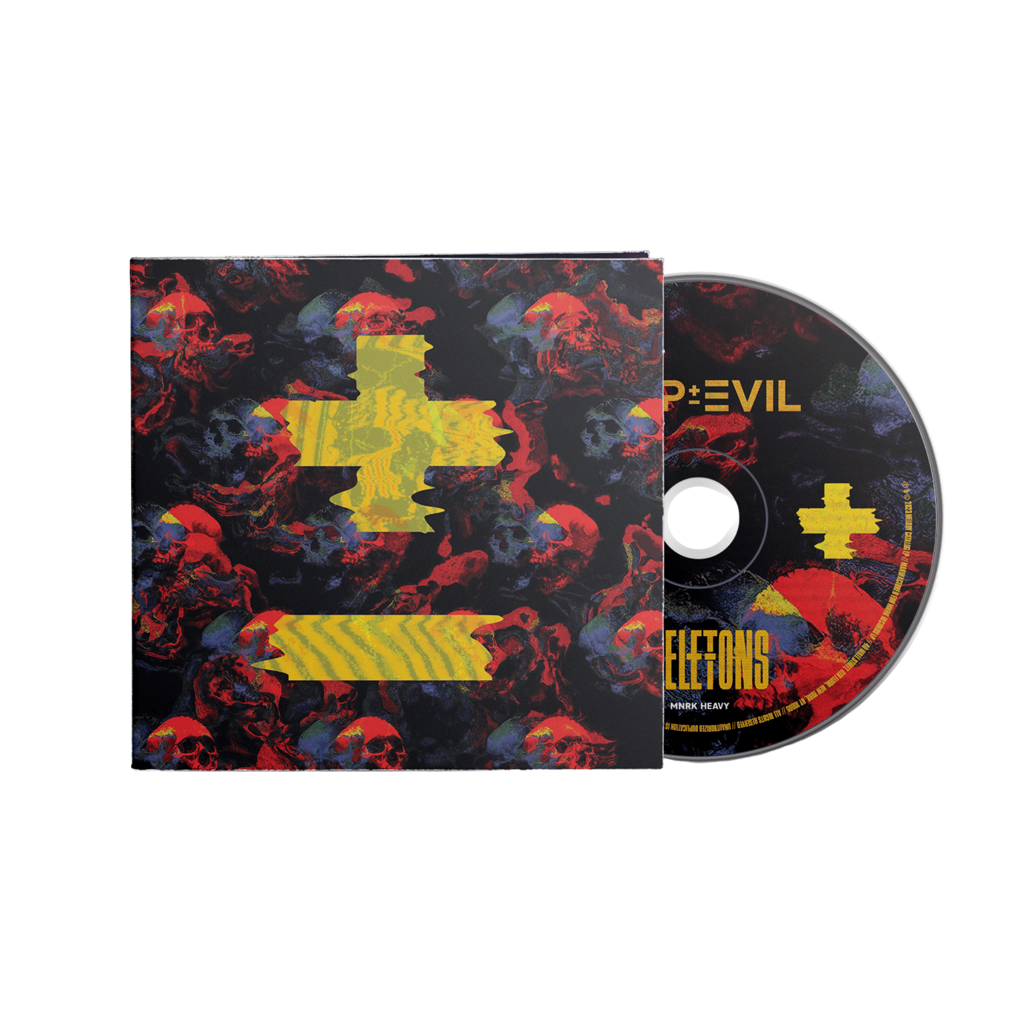 Pop Evil - Skeletons Compact Disc CD MNRK Heavy