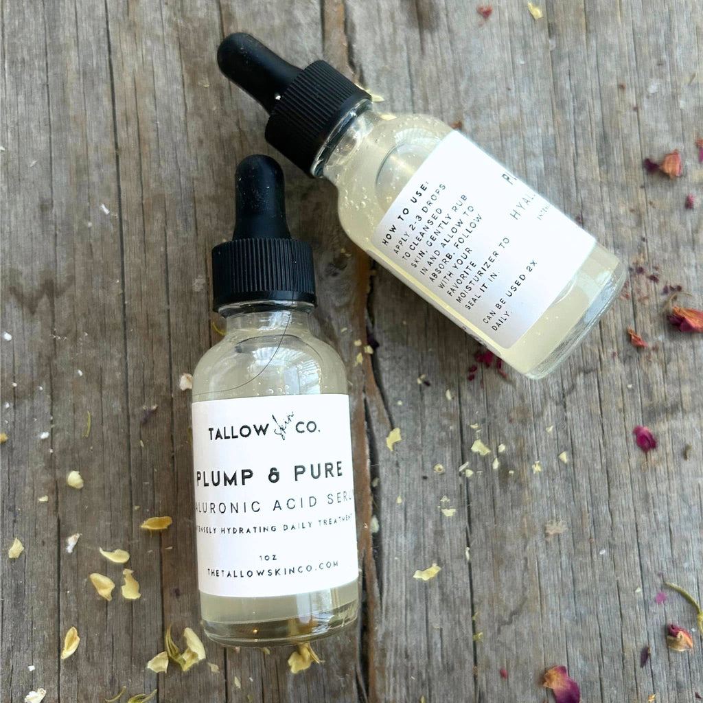 Plump & Pure | Hyaluronic Acid Serum Tallow Skin Co.