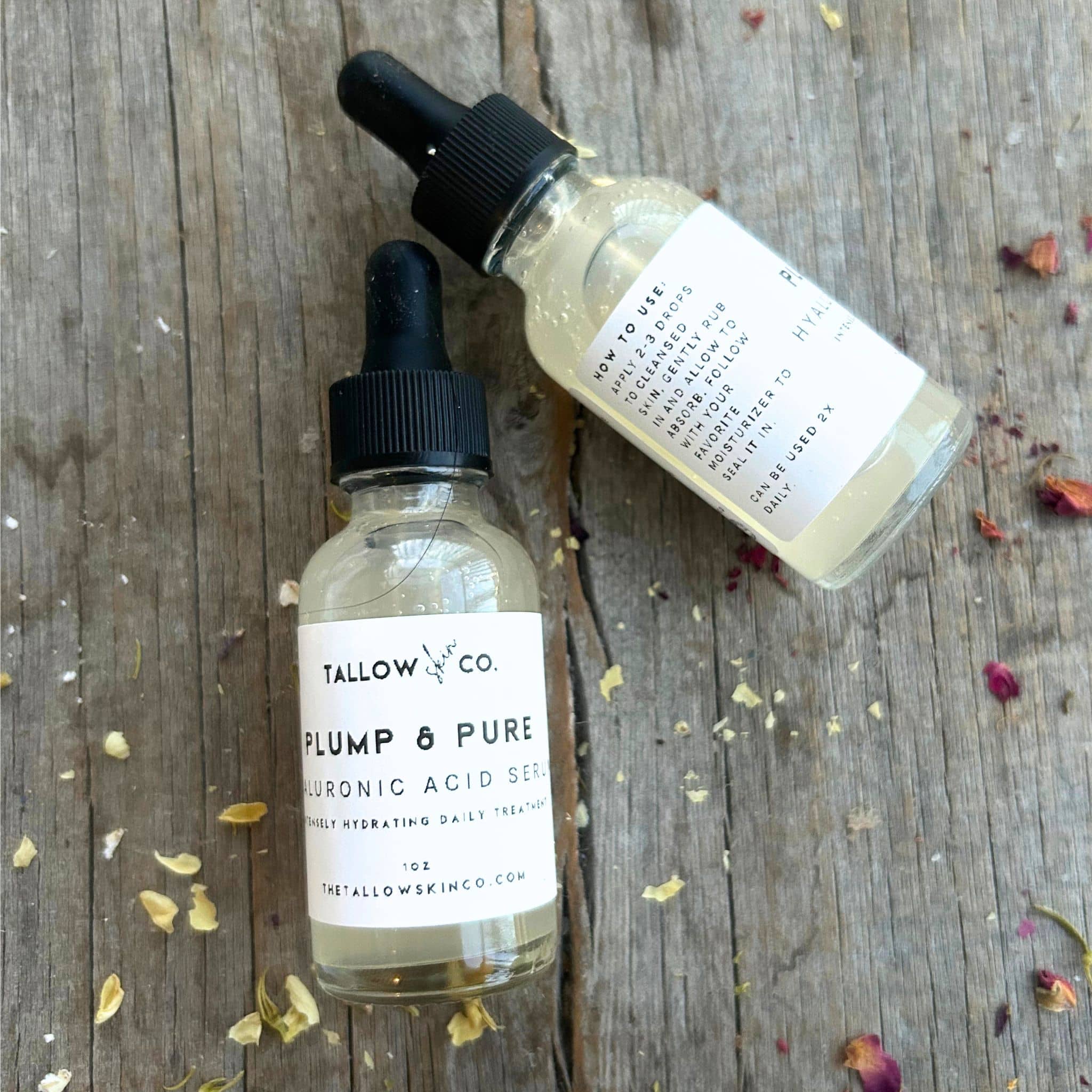 Plump & Pure | Hyaluronic Acid Serum Tallow Skin Co.
