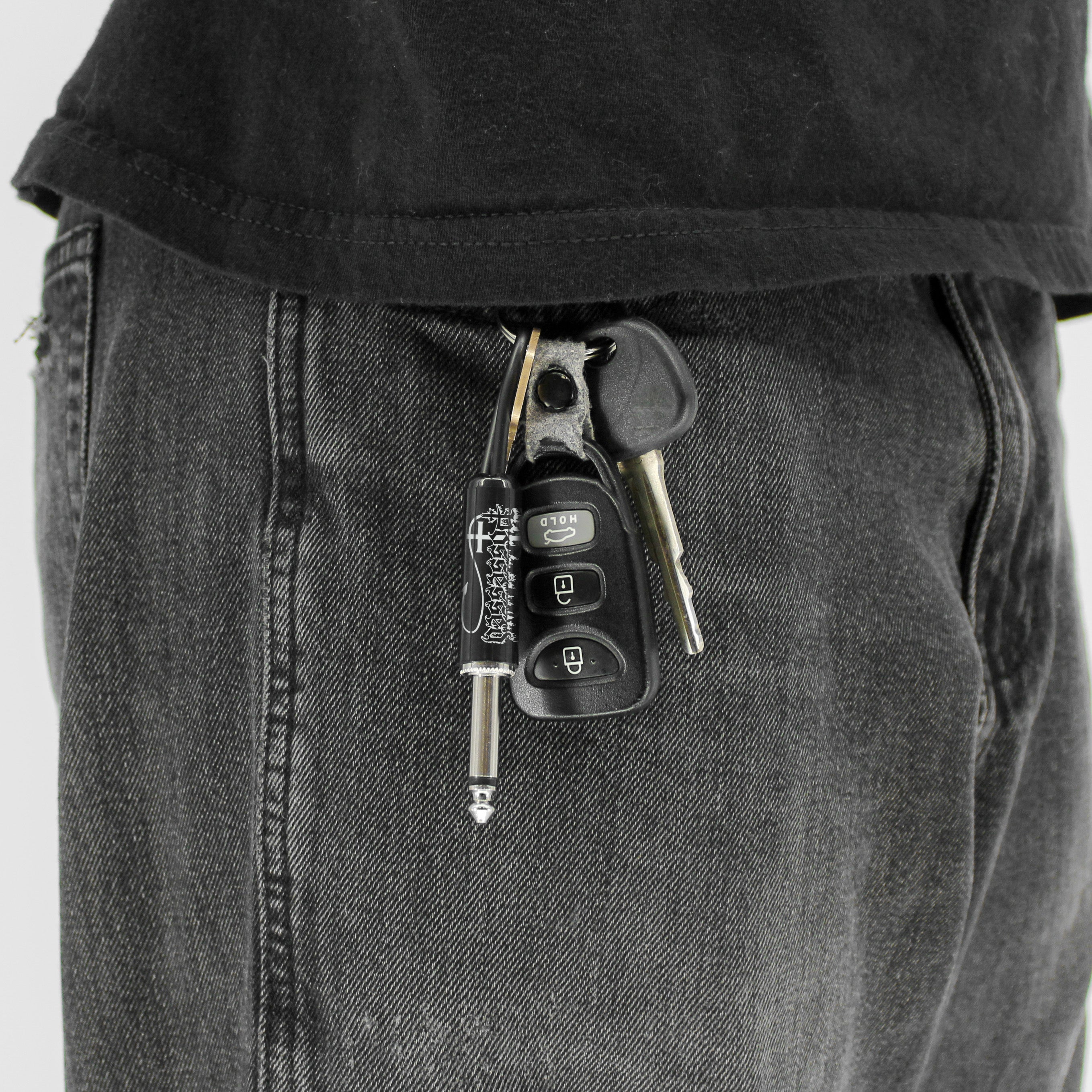 Possessed Logo Guitar Plug Keychain Pluginz Keychains