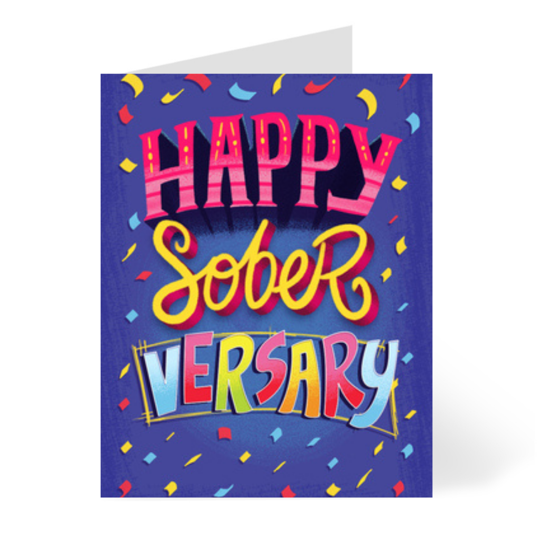 Happy Soberversary CheerNotes
