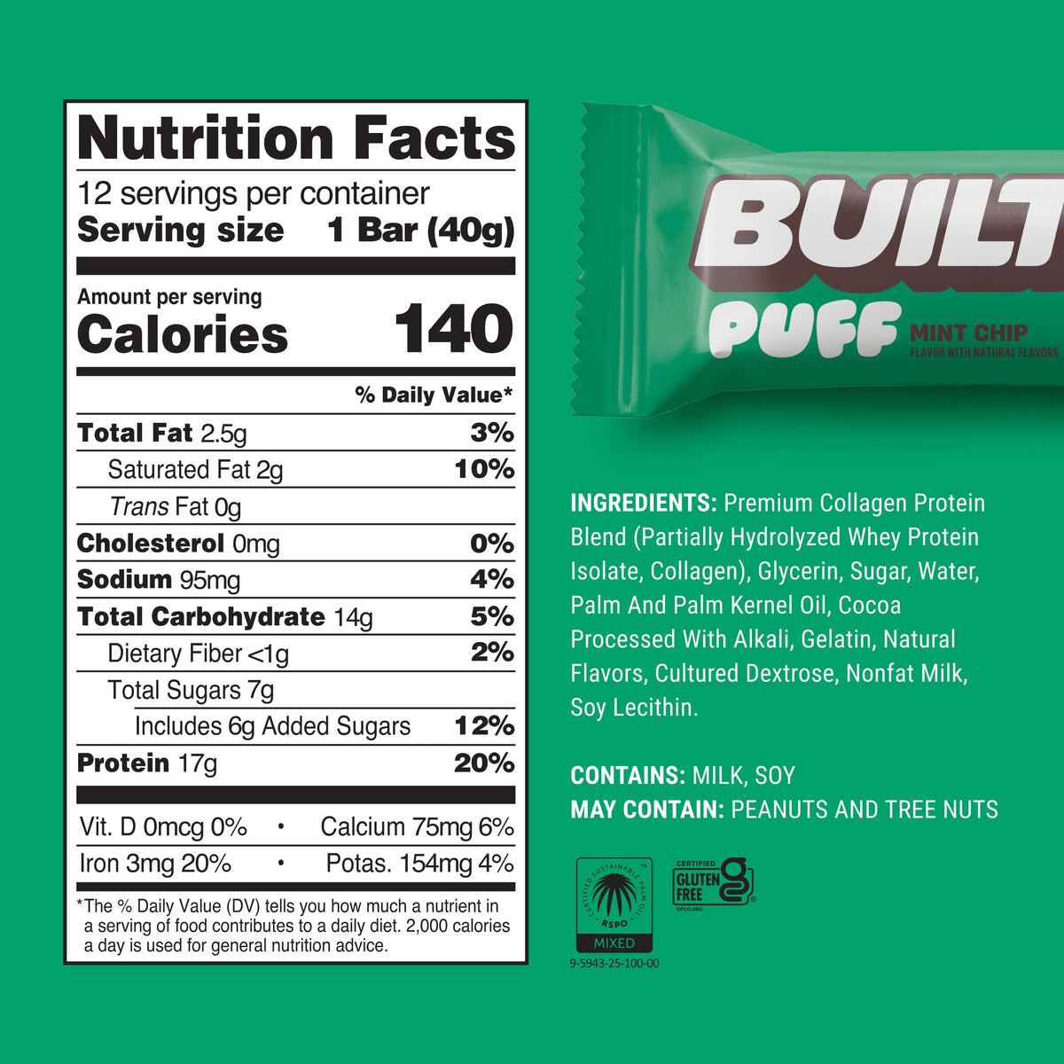 Mint Chip Puff BUILT