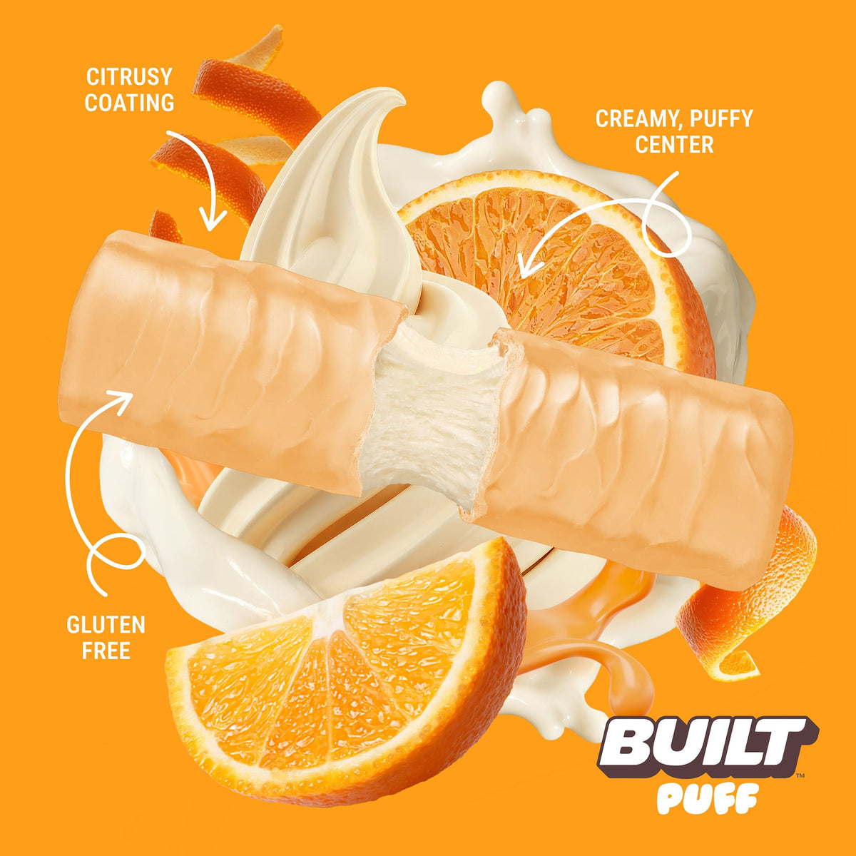 Orange Cream Pop Puff BUILT