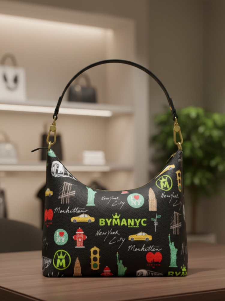 RÊVERIE ÉLÉGANTE Manhattan Handbag – BYMANYC ® New York | Vegan & Eco Luxury BYMANYC ® New York