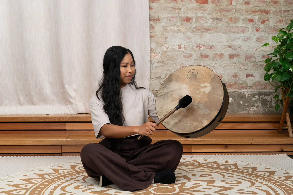 16" Ritual Drum, Goat Head Utah Energy Healing Center