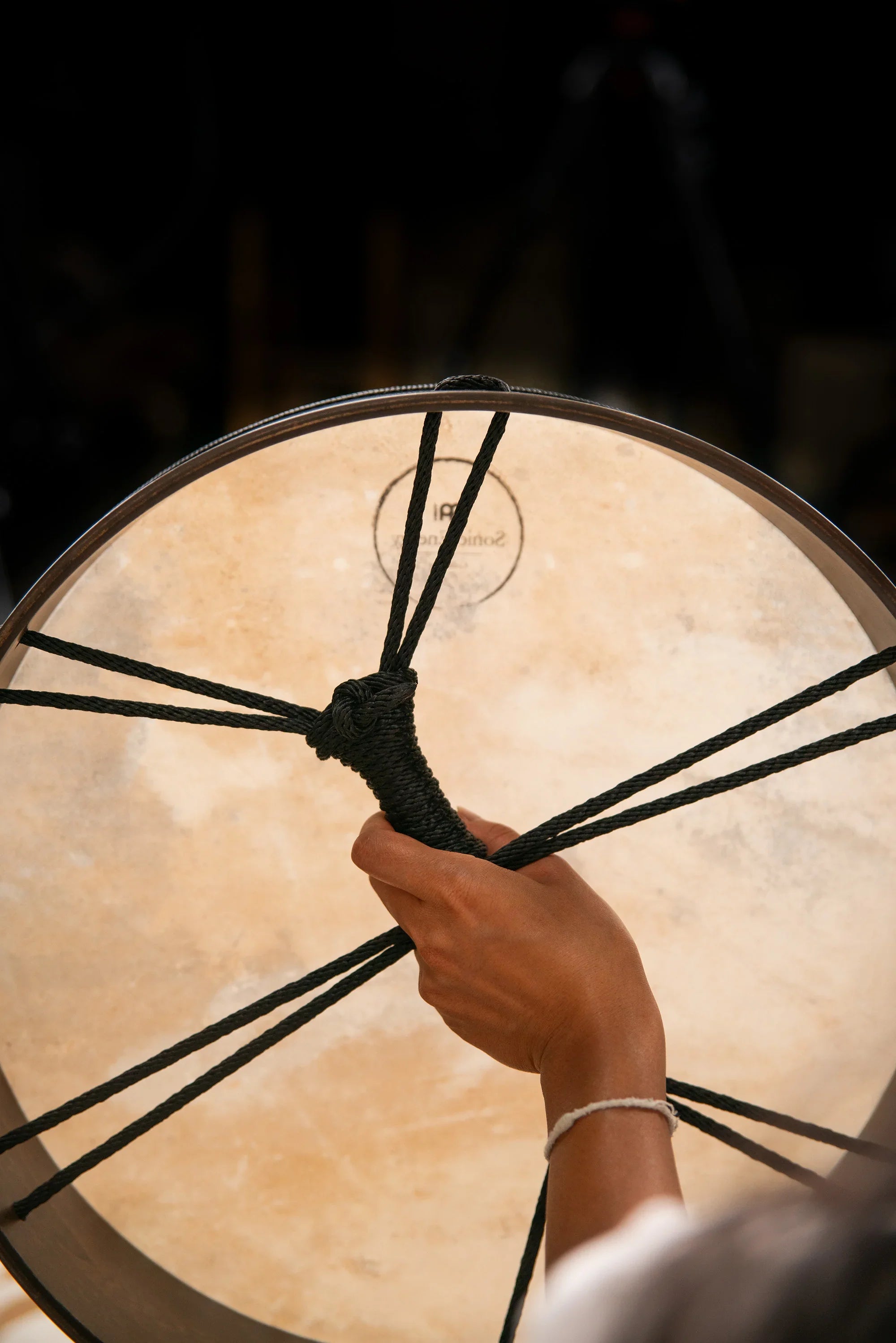 16" Ritual Drum, Goat Head Utah Energy Healing Center