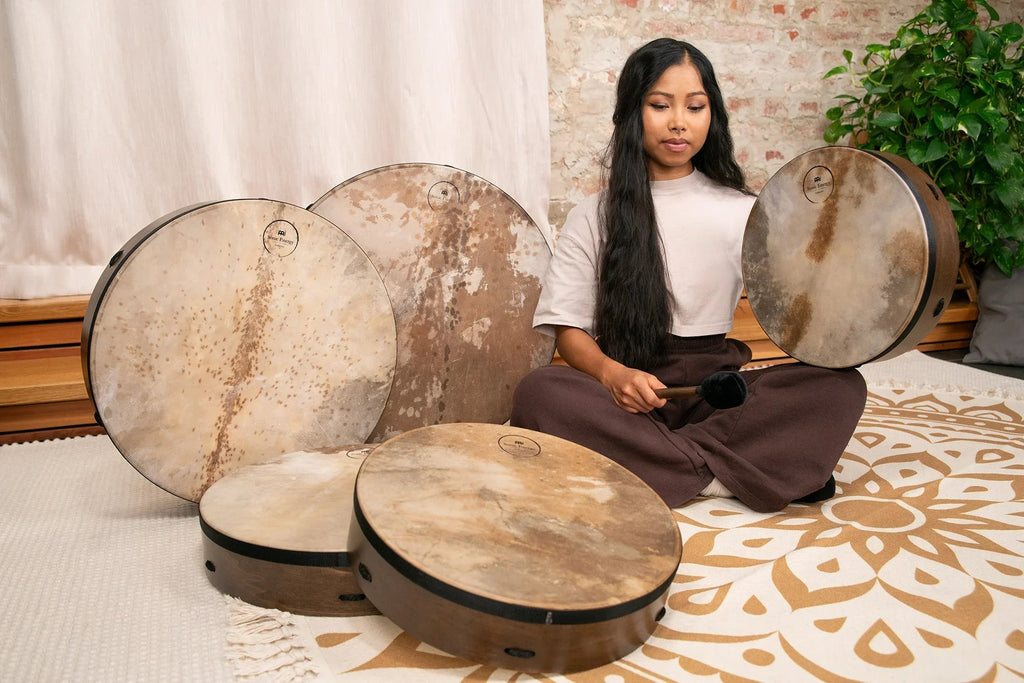 16" Ritual Drum, Goat Head Utah Energy Healing Center