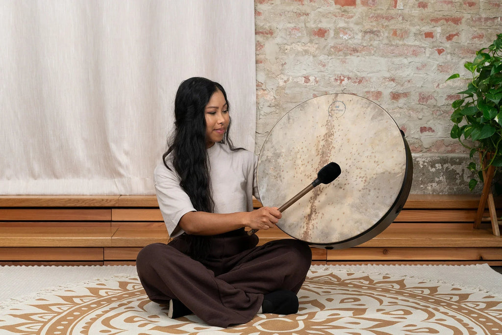 20" Ritual Drum, Goat Head Utah Energy Healing Center