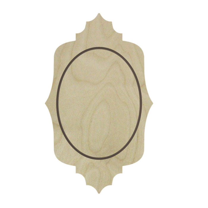 Trekell Ornate Mirror Floater Panel - Wooden Painting Canvas + Frame Trekell Art Supplies