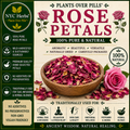 Rose Petals | Heart, Skin Glow & Emotional Healing Support NYC Herbs®