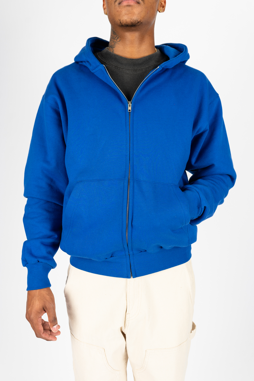 Heavyweight Boyfriend Zip Up Superline