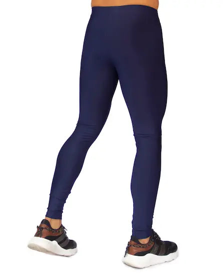 FORCE LEGGINGS - ROYAL BLUE men's compression leggings TangoFit