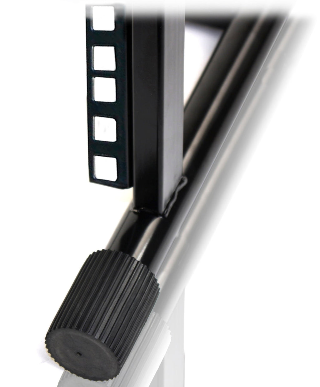 Rack Mount Stand with 10 Spaces by GRIFFIN - Music Studio Recording Equipment Sound Mixer Standing Case & 20 Screws - RackMount Pro Audio Network Amp GeekStands.com