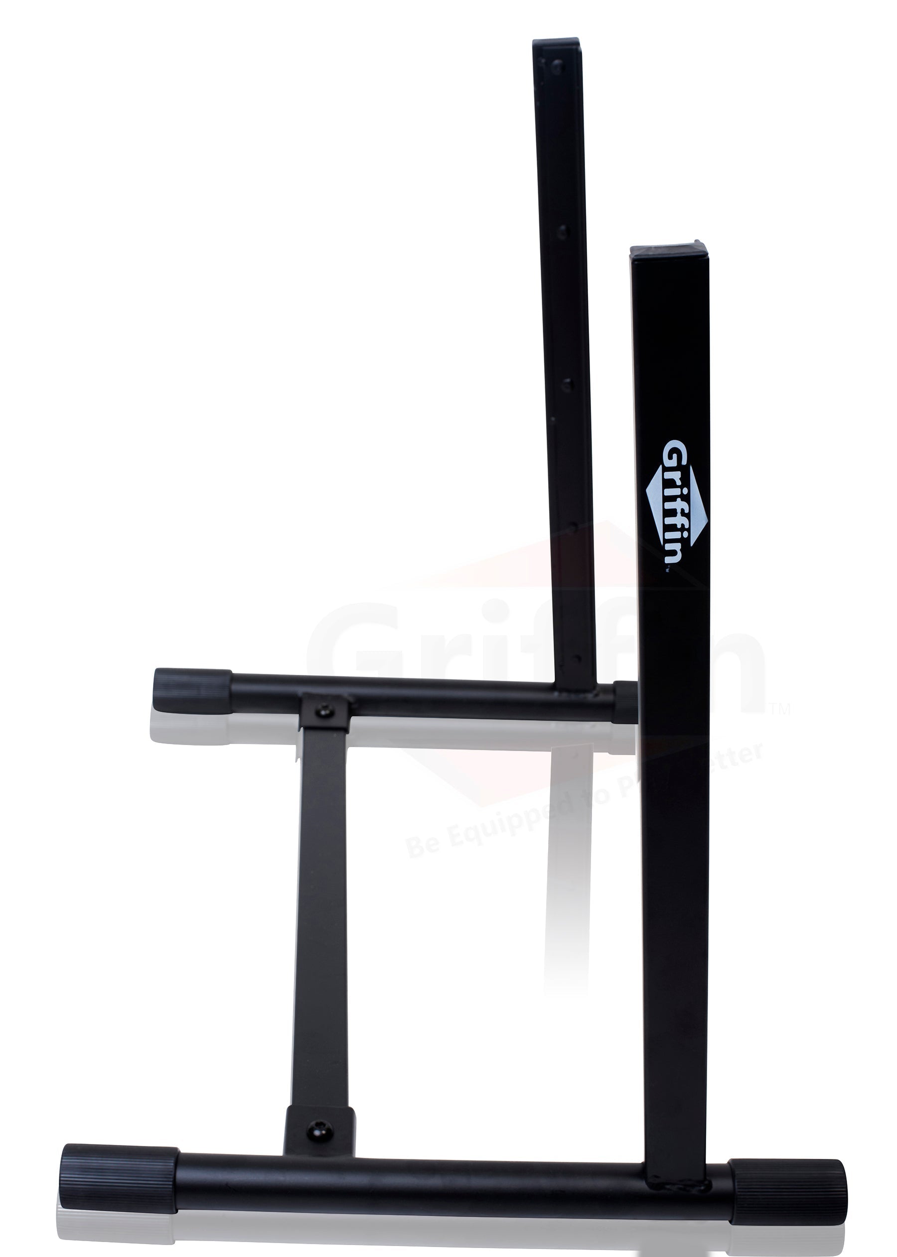 Rack Mount Stand with 10 Spaces by GRIFFIN - Music Studio Recording Equipment Sound Mixer Standing Case & 20 Screws - RackMount Pro Audio Network Amp GeekStands.com