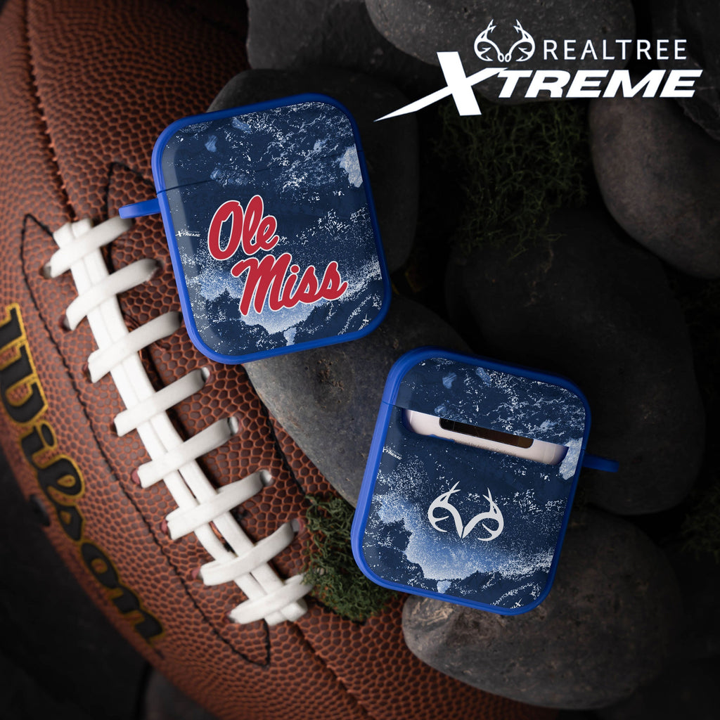 Mississippi Ole Miss Realtree HDX Apple AirPods Gen 1 & 2 Case Cover Affinity Bands