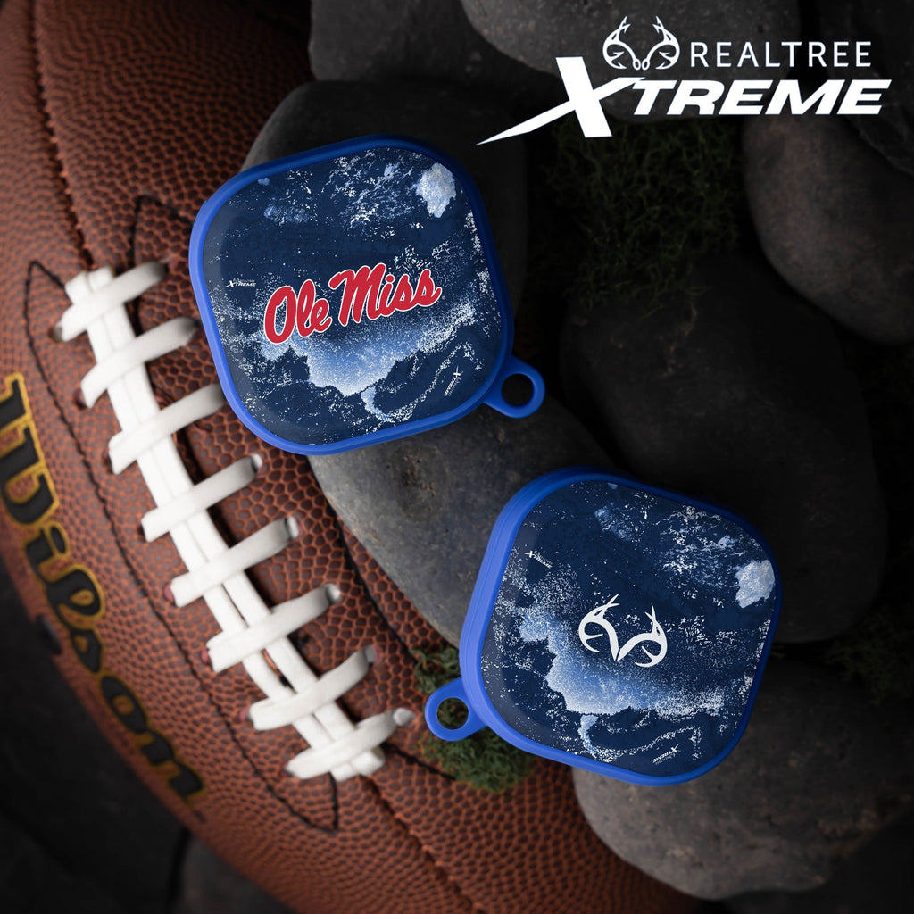 Mississippi Ole Miss Realtree HDX Samsung Galaxy Buds Pro & Buds Live Case Cover Affinity Bands