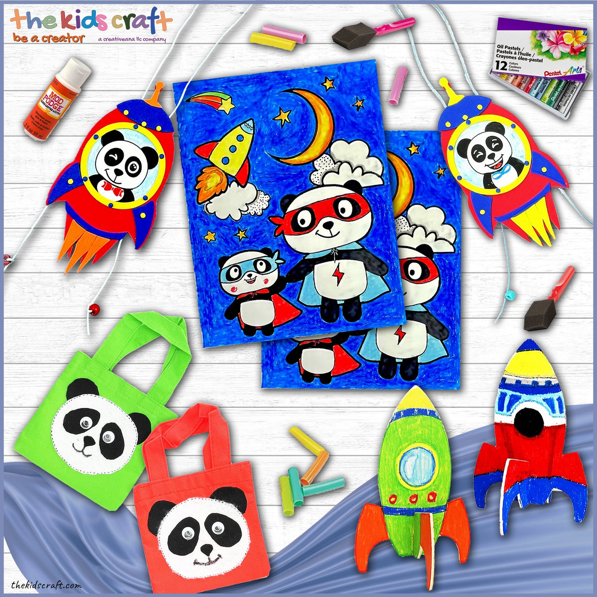 Rocket to the Moon The Kids Craft