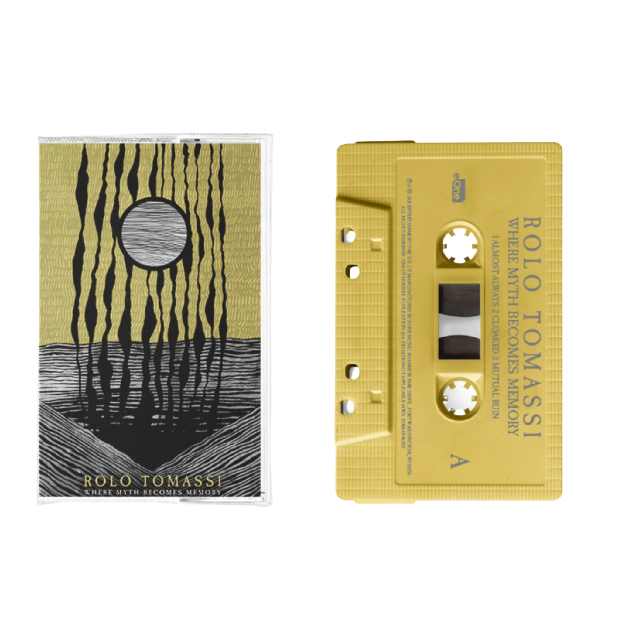 Rolo Tomassi - Where Myth Becomes Memory Yellow Cassette MNRK Heavy