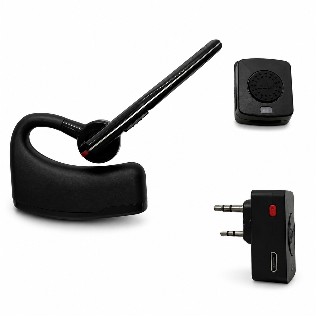 RUYAGE HB780D Bluetooth PTT Headset Kit for K-Type Walkie Talkies Ruyage Radio