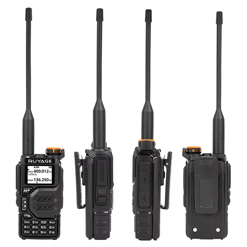 RUYAGE Multi Band Two Way Radio 50-600MHz Wide Frequency Walkie Talkie with NOAA Weather Receiver Ruyage Radio