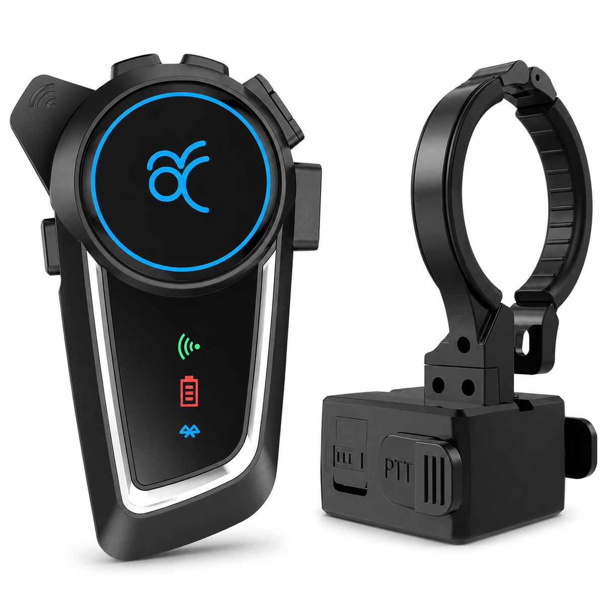 RUYAGE Motorcycle Helmet Bluetooth Headset with Zello PTT Ruyage Radio