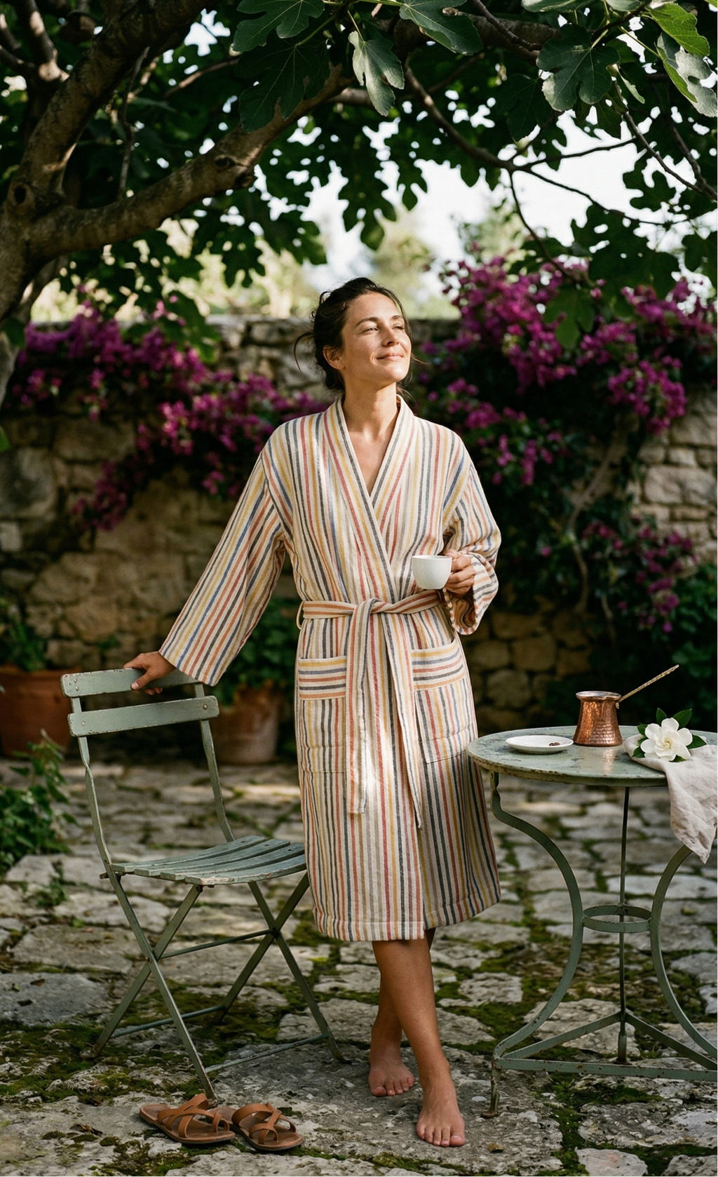 Rainbow Robe Eastern Woven