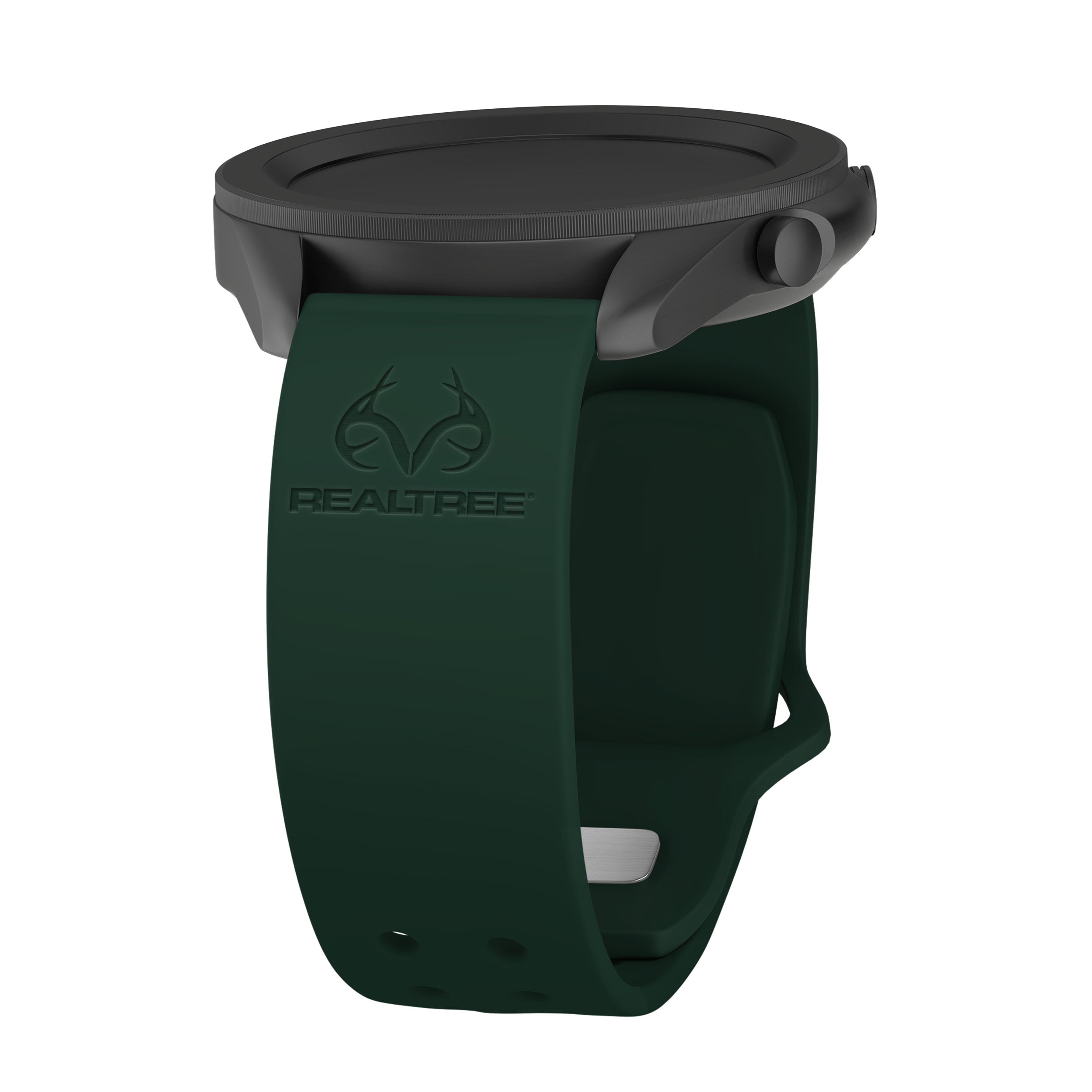 Realtree Engraved Silicone Watchband for Samsung, Garmin, Fossil, and More for Samsung, Garmin, Fossil, and More Affinity Bands