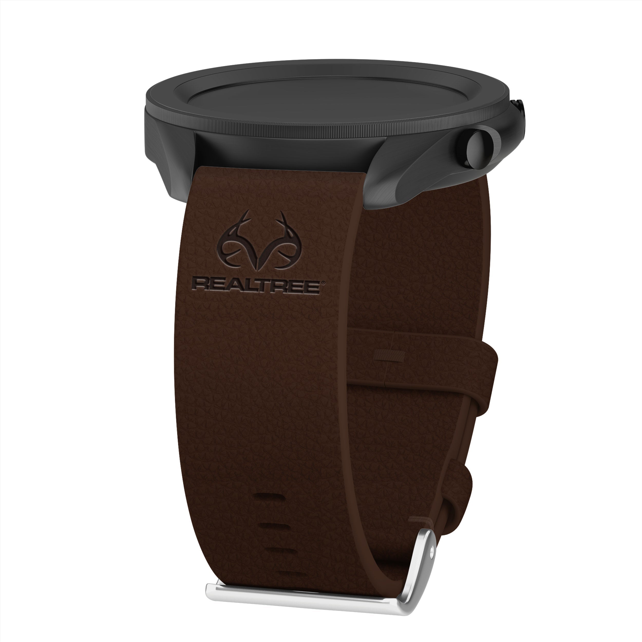 Realtree Leather  Watchband for Samsung, Garmin, Fossil, and More for Samsung, Garmin, Fossil, and More Affinity Bands