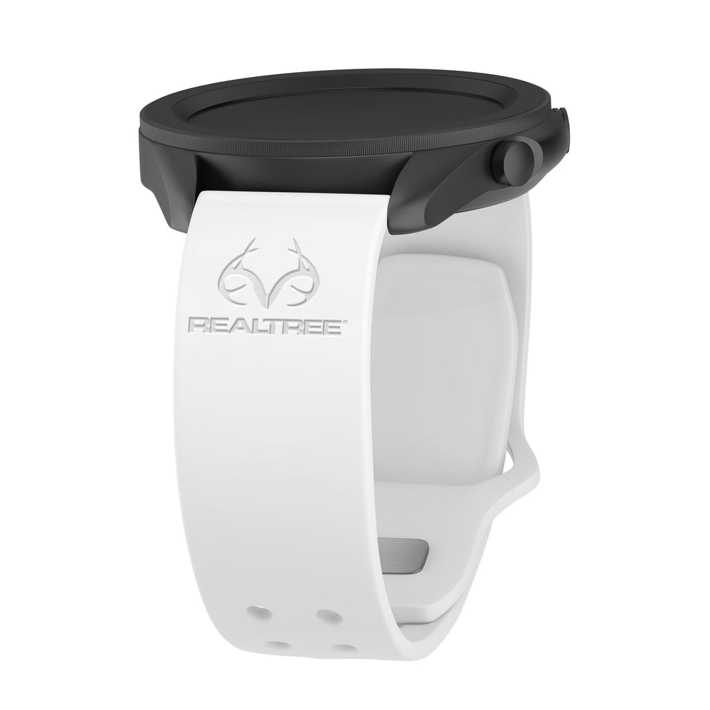 Realtree Engraved Silicone Watchband for Samsung, Garmin, Fossil, and More for Samsung, Garmin, Fossil, and More Affinity Bands